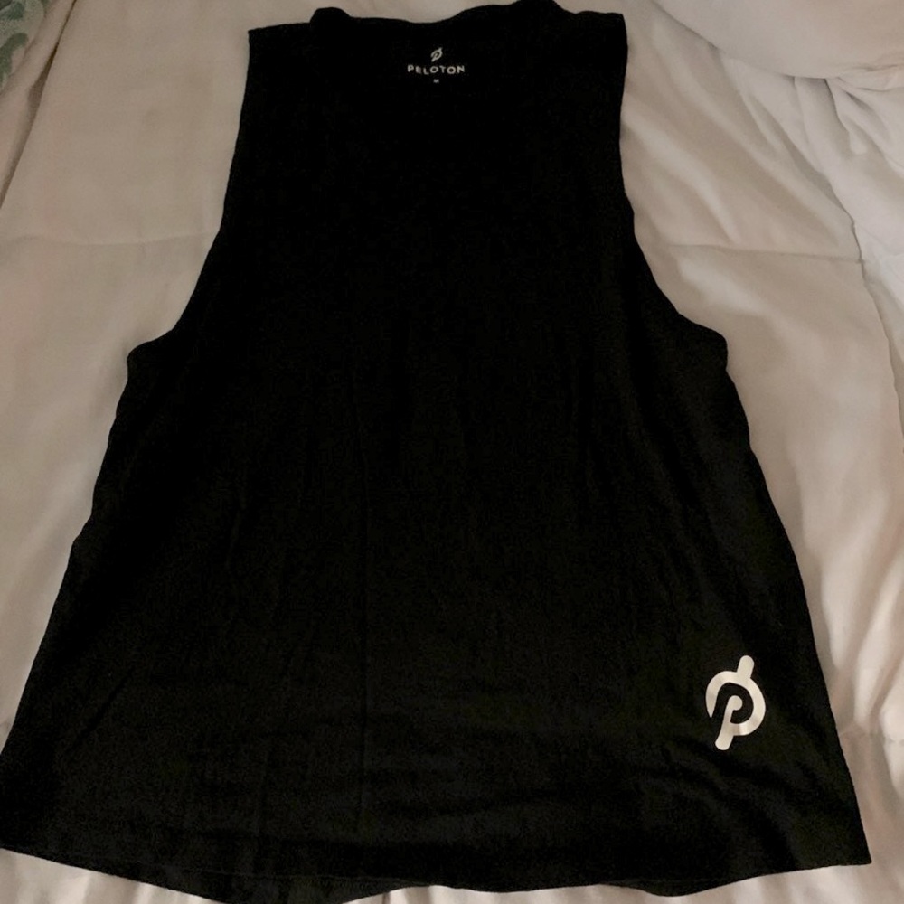 Peloton sleeveless workout shirt